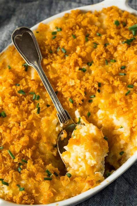 Spoon mixture into a single layer in a 9x13'' pan. . Funeral potatoes recipe pioneer woman